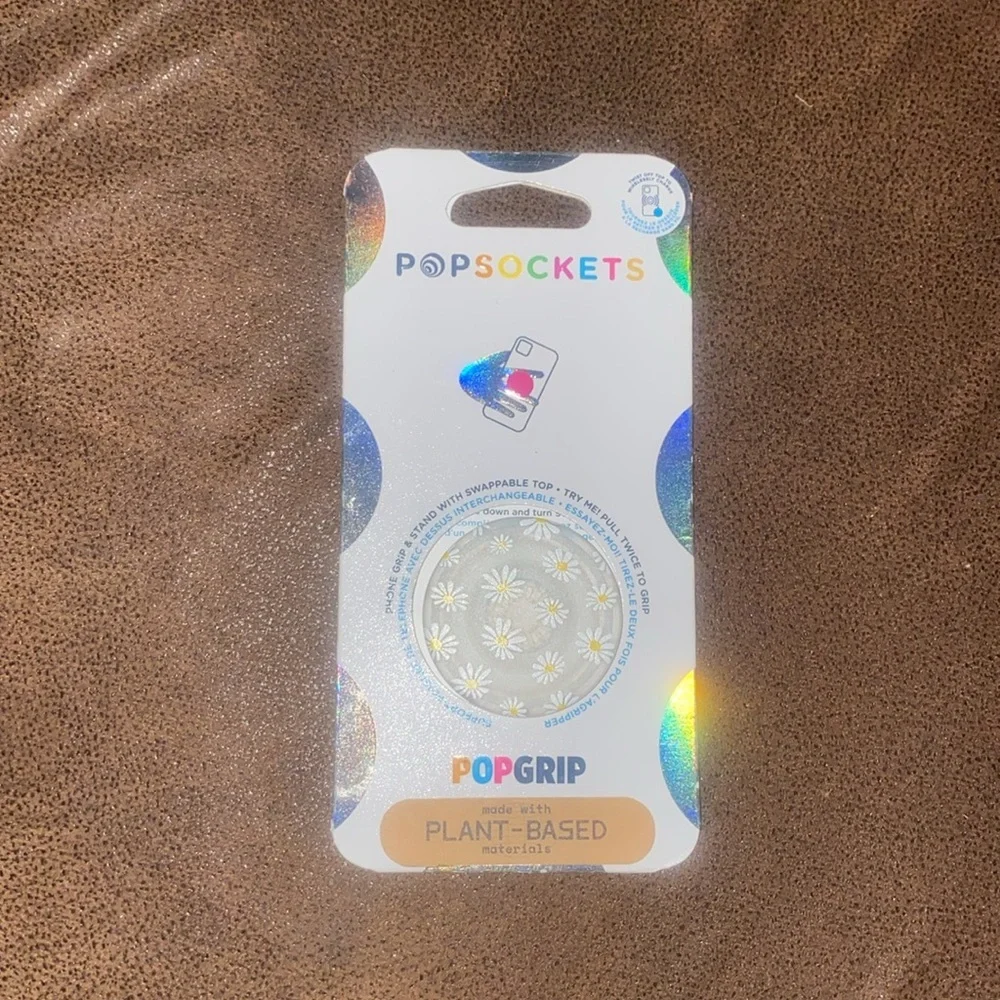 Plant Based-PopSocket Pop Grip-Loves Me Not-NEW